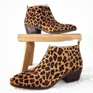 J. crew sawyer calf hair bootie New in Box